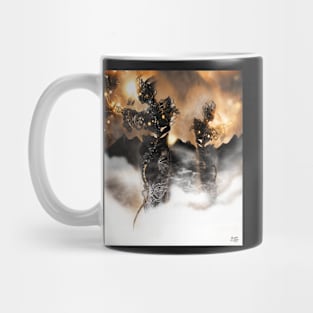 Mechanised Desert wanderers [Digital Figure Illustration] Version 2 Mug